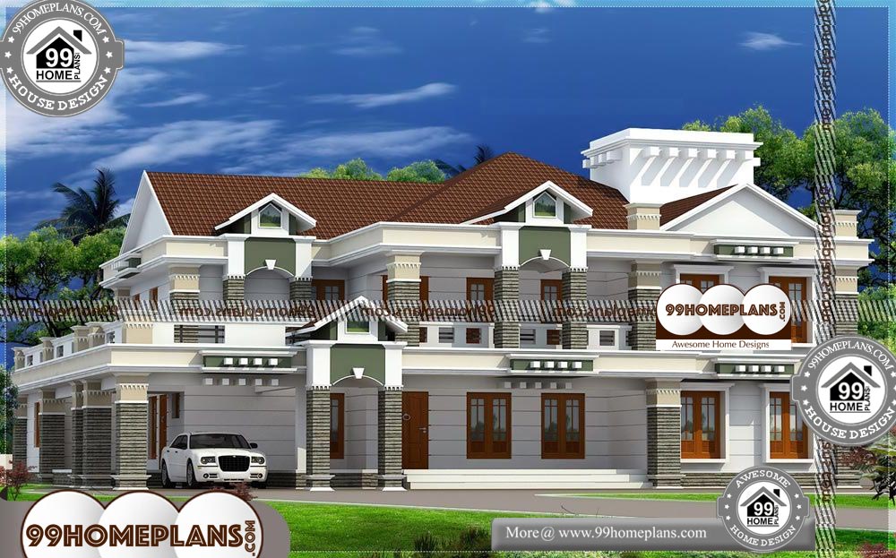 Indian Bungalow Plan - 2 Story 4198 sqft-Home