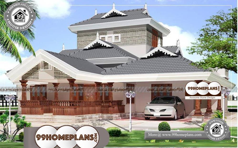 Indian Home Architecture Styles - 2 Story 2600 sqft- HOME