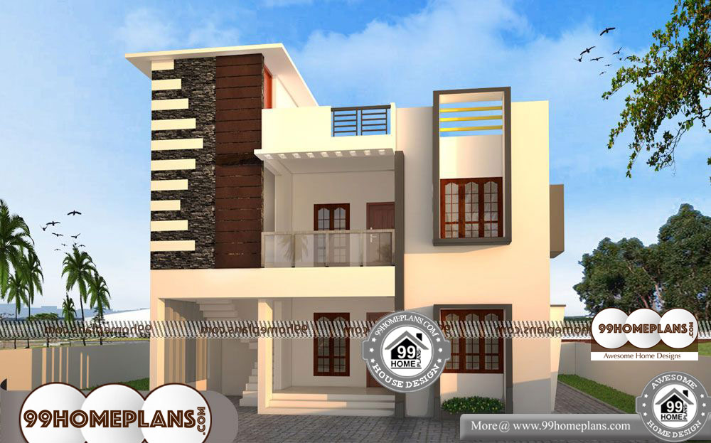 Indian Home Design 3d Plans 70 Two Storey Terrace House Designs