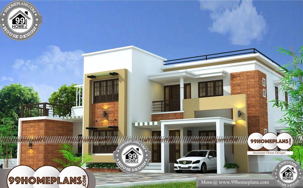 Indian Home Plans Free - 2 Story 2660 sqft-Home
