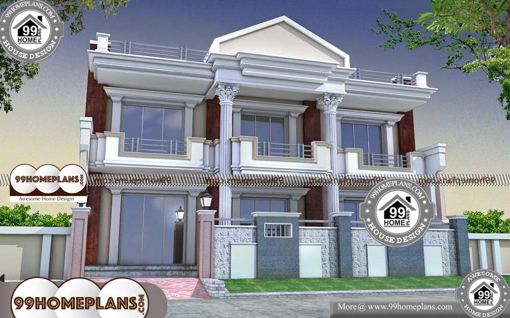 Indian Homes Design - 2 Story 3500 sqft-HOME