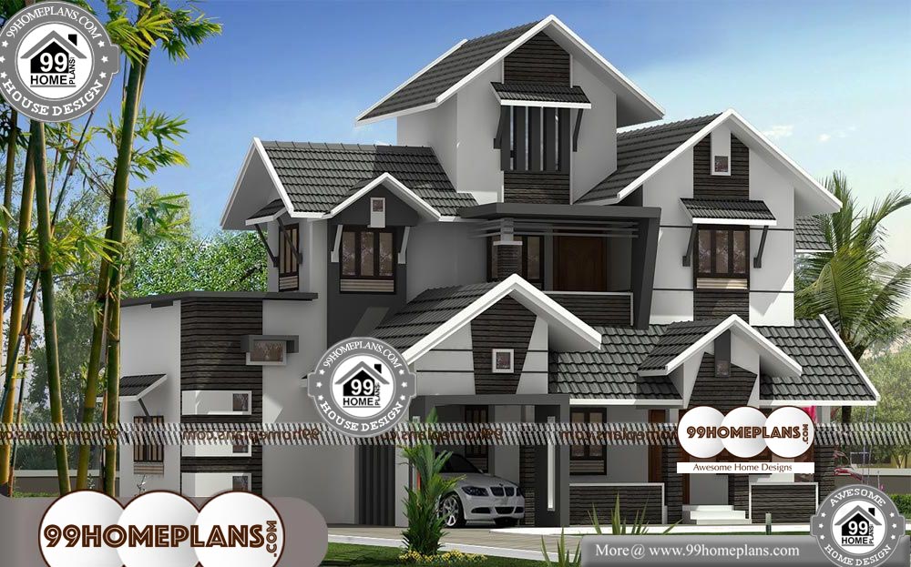 Indian Homes Design Photos - 2 Story 2270 sqft-Home