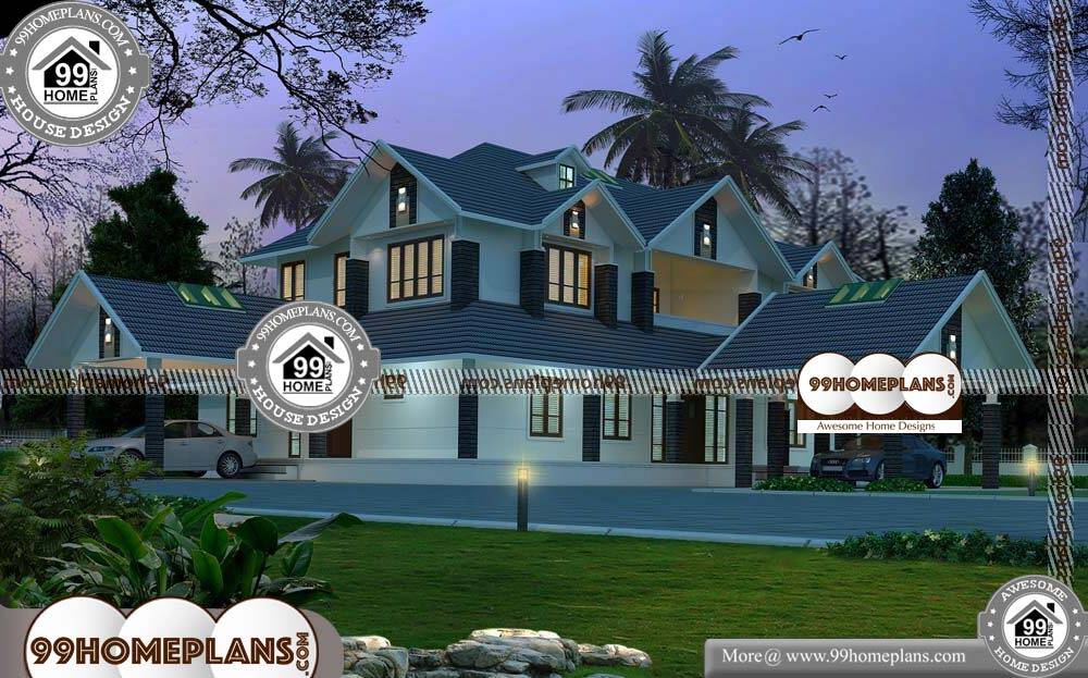Indian Latest House Designs - 2 Story 4933 sqft-HOME