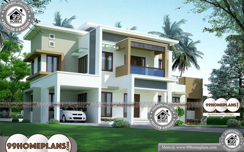 Indian Small House Photos - 2 Story 2140 sqft-Home