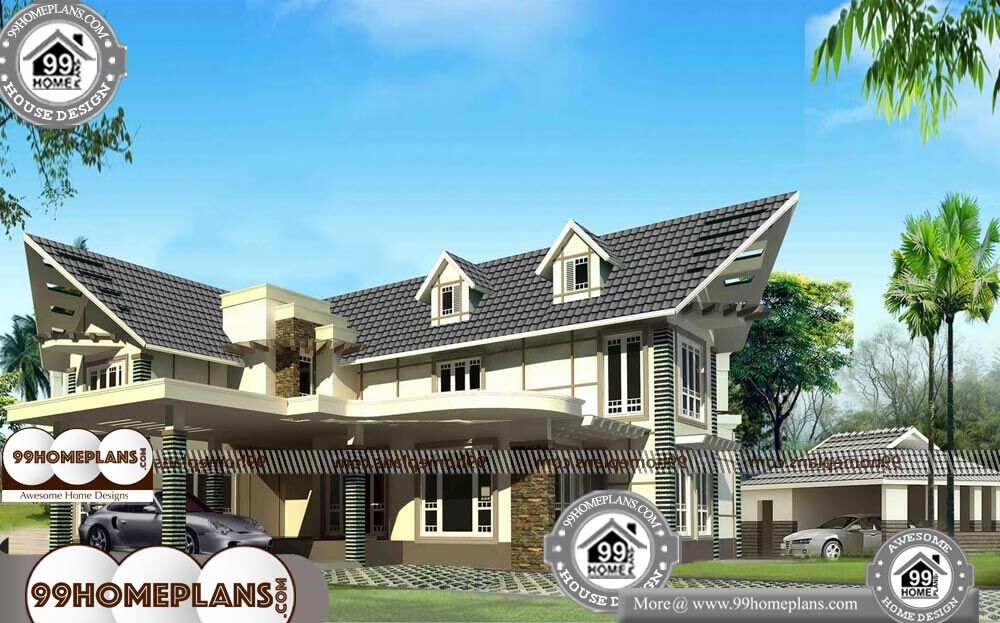 Indian Style House Architecture - 2 Story 3255 sqft- HOME