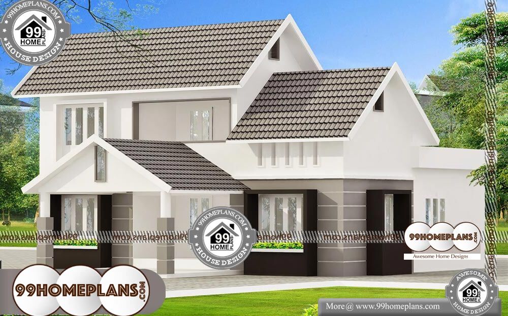 Inexpensive House Plans - 2 Story 1800 sqft-HOME