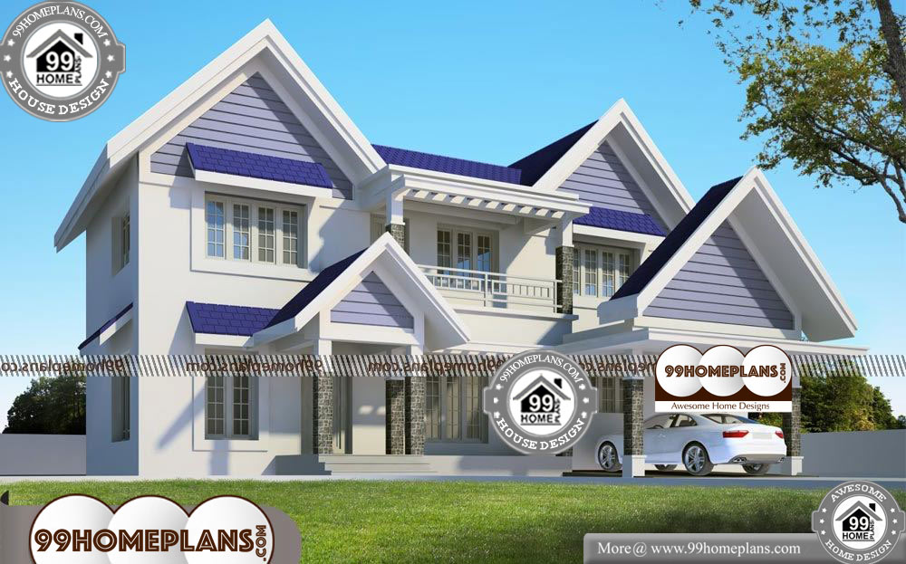 Kerala Modern House Designs - 2 Story 2200 sqft-Home