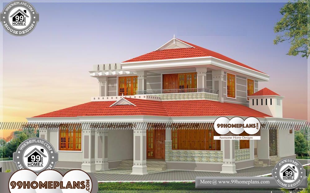 Kerala Veedukal Photos - 2 Story 2250 sqft-Home