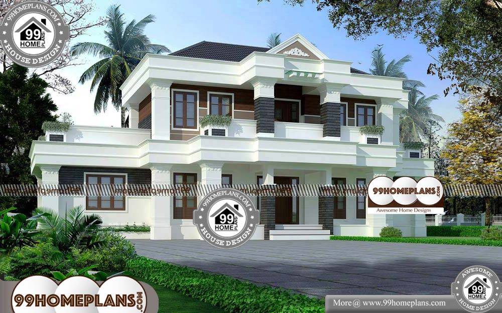 Latest Indian House Designs - 2 Story 3045 sqft-HOME