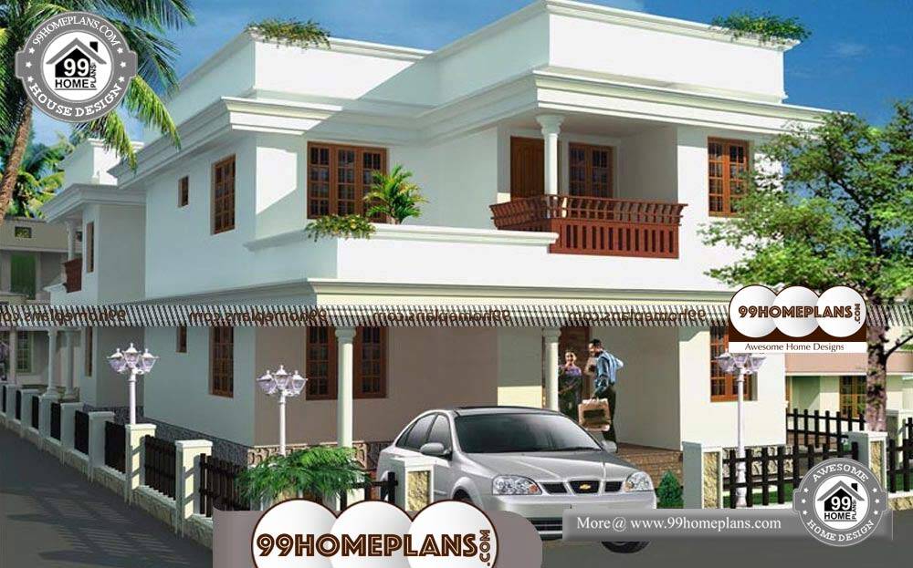 Latest Small House Design - 2 Story 1700 sqft-HOME