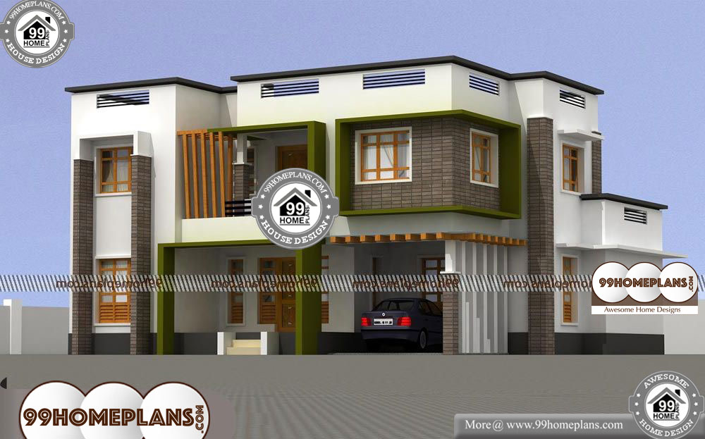 Low Budget House Design Ideas - 2 Story 2300 sqft-Home