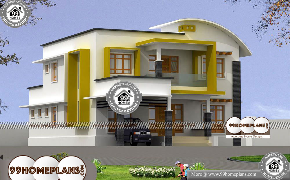 Low Budget House Designs - 2 Story 2280 sqft-Home