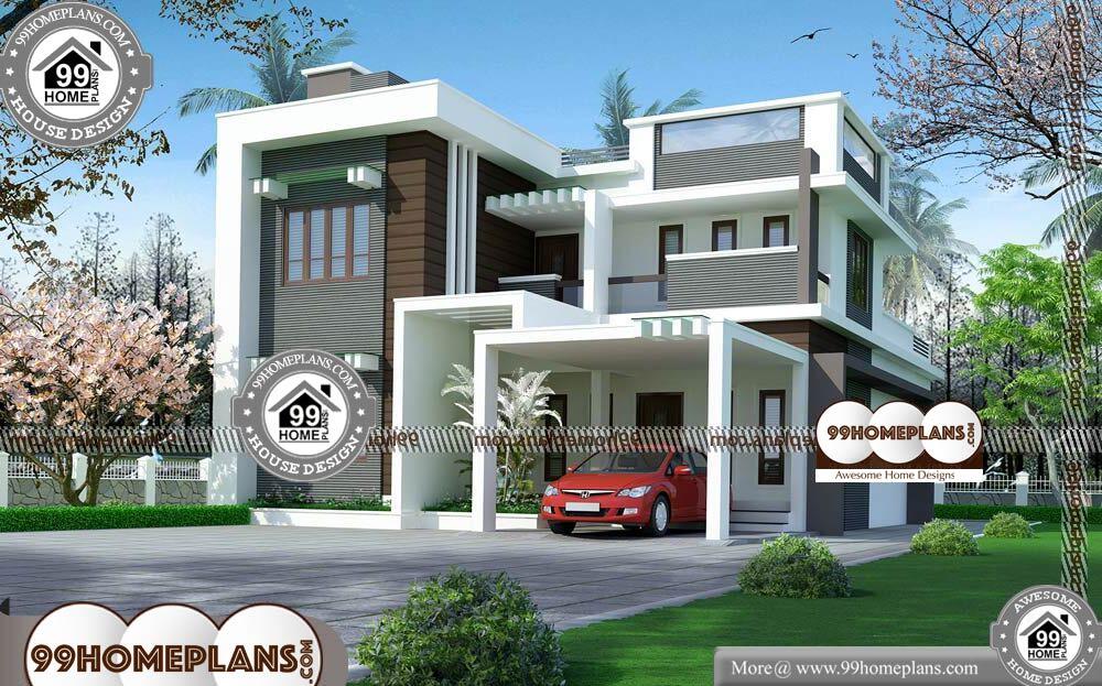 Low Budget House Plans in Kerala with Price - 2 Story 2896 sqft-HOME