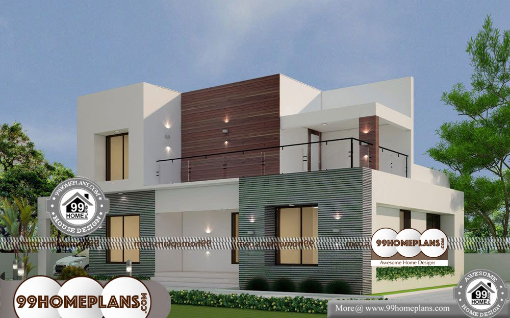 Low Cost Modern House Designs - 2 Story 1800 sqft-Home
