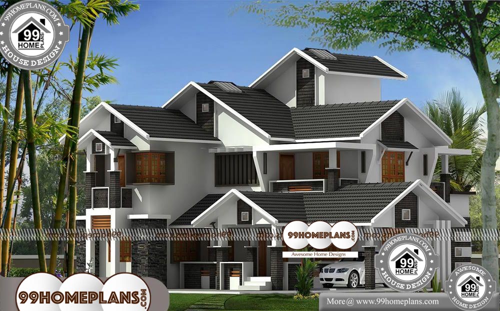 Luxury Modern House Plans - 2 Story 2330 sqft-Home