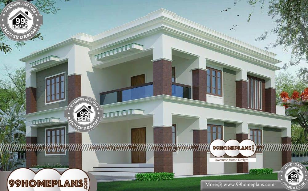 Modern House Plans Online - 2 Story 2703 sqft-HOME