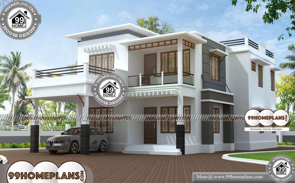 Modern Houses Plans - 2 Story 2531 sqft-HOME