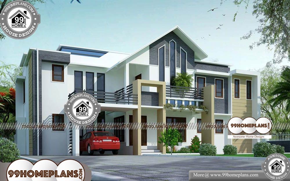 Modern Open Plan House Designs - 2 Story 2655 sqft-Home