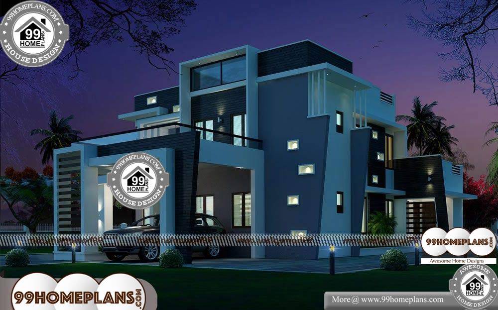 Modern Residence Design - 2 Story 3165 sqft-HOME