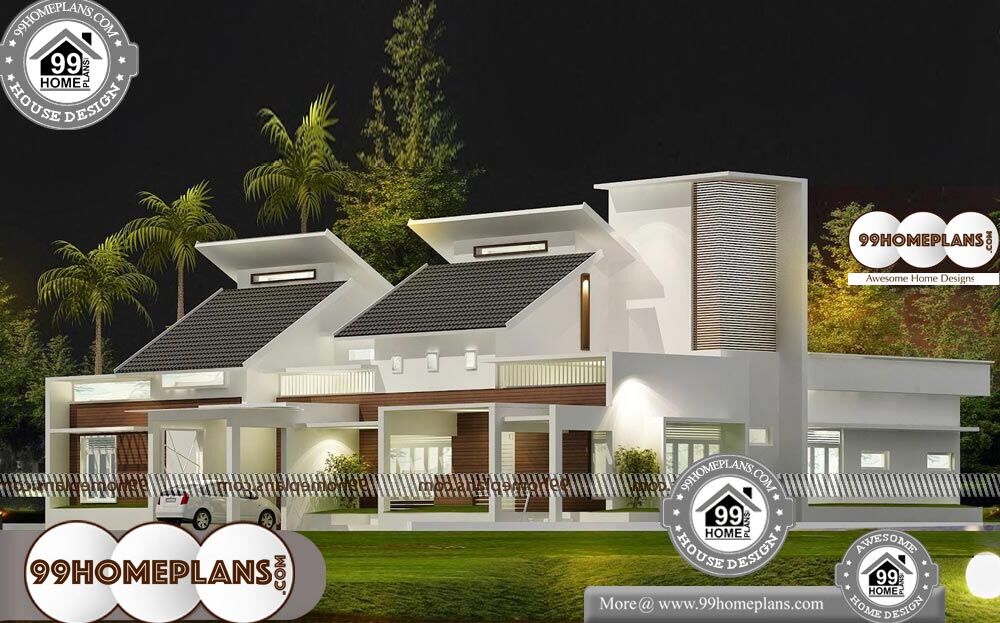 Modern Single Storey Homes - One Story 3500 sqft-HOME