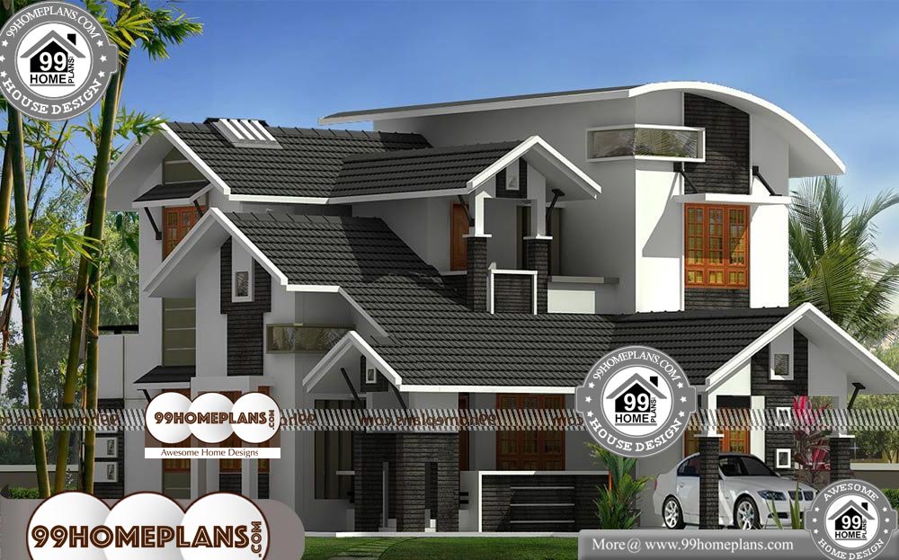 Modern Style Homes - 2 Story 2200 sqft-Home