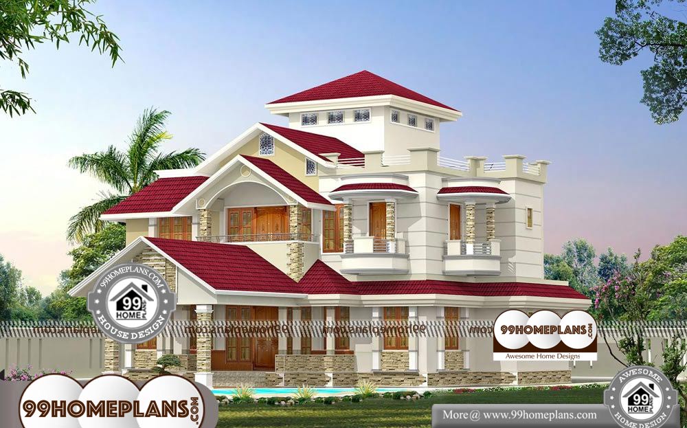 New Style Home Elevation - 2 Story 2700 sqft-Home
