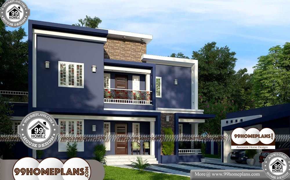 Simple Cheap House Plans - 2 Story 2380 sqft-Home