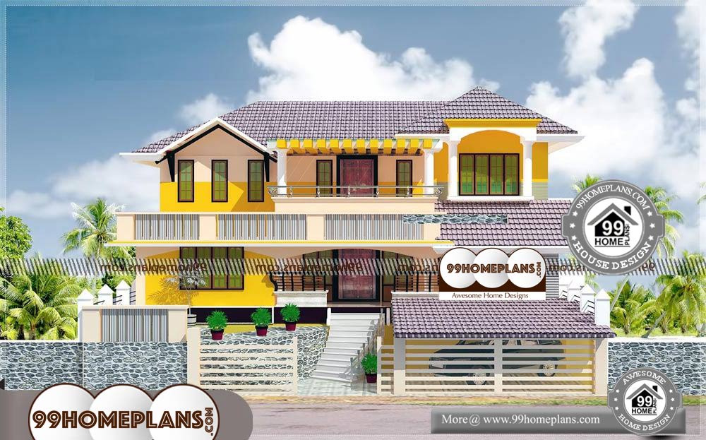 Simple House Elevation Models - 2 Story 2900 sqft-Home