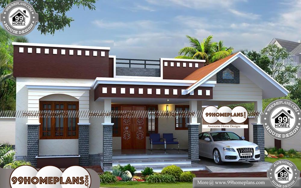 Simple One Story House - One Story 1050 sqft-Home