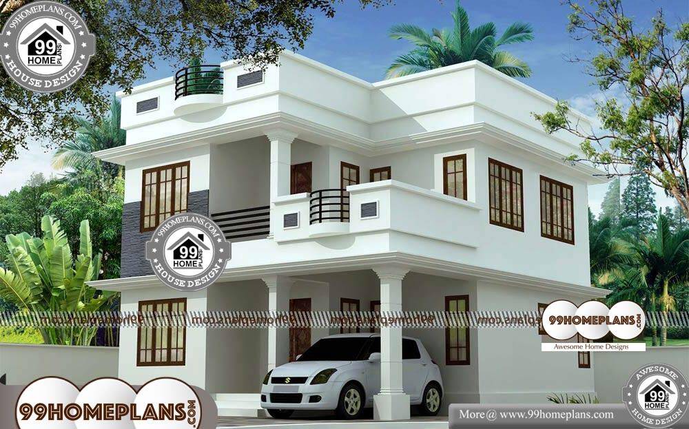 Simple and Small House Design - 2 Story 1897 sqft-HOME