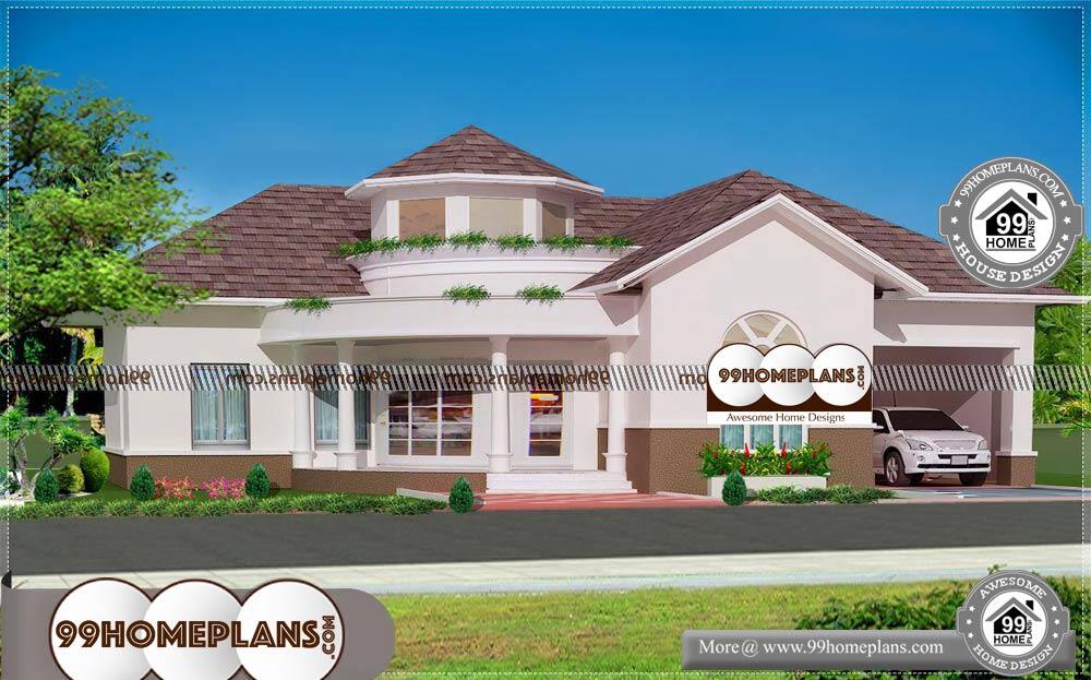 Single Storey House Plans for Narrow Blocks - One Story 3206 sqft- HOME