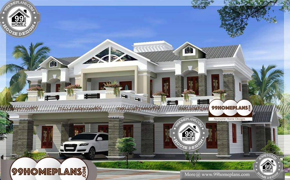 Small Budget Home Plans Design - 2 Story 3963 sqft-HOME