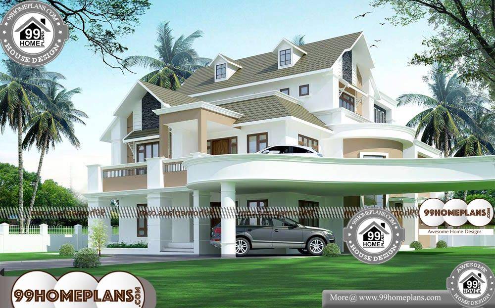 Small Indian Home Design - 2 Story 4906 sqft-Home