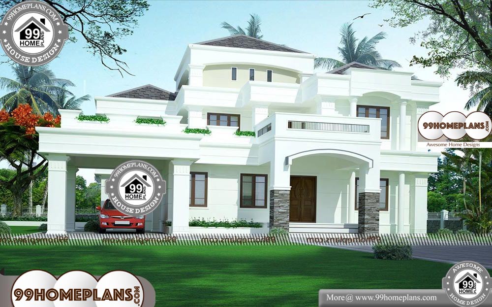 Small Indian House Plans & 90+ Small Double Storey Homes Collections