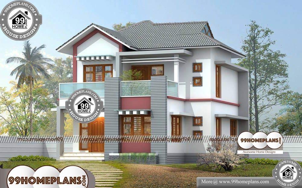 Small Simple House Design - 2 Story 1432 sqft-HOME