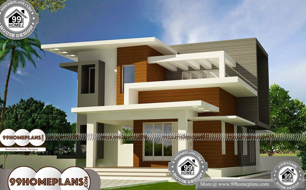South Indian House Architecture - 2 Story 1787 sqft Home