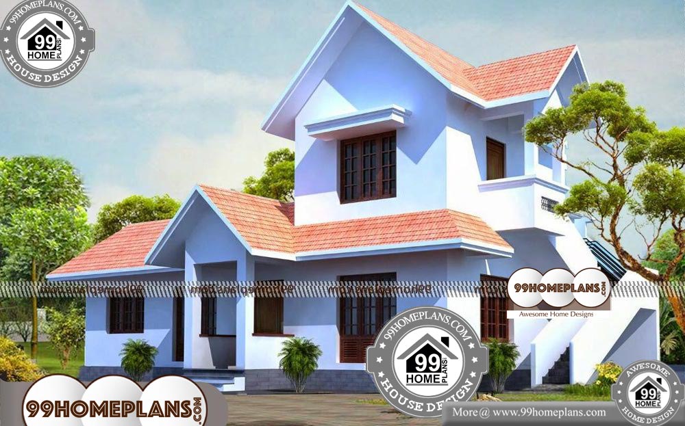 Two Storey Homes Plans For Narrow Lots - 2 Story 900 sqft-Home