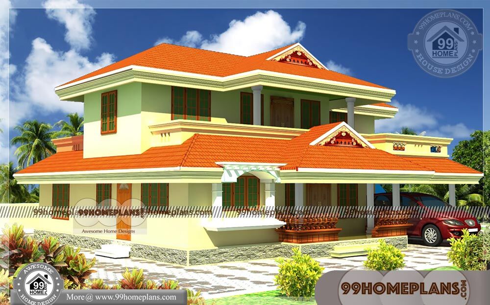 Best House Elevation Designs | 60+ Two Story House Plans & Collections