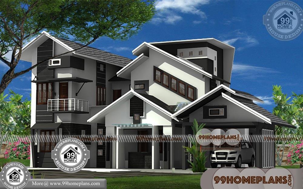 Big Modern House Plans 90+ Double Floor House Elevation Photos