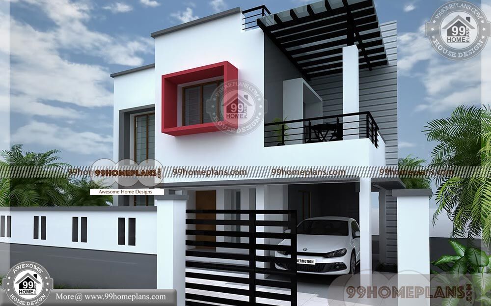 Budget Friendly House Plans 90 Two Story House With Balcony Online Budget Friendly House Plans 90 Two Story House With Balcony Online