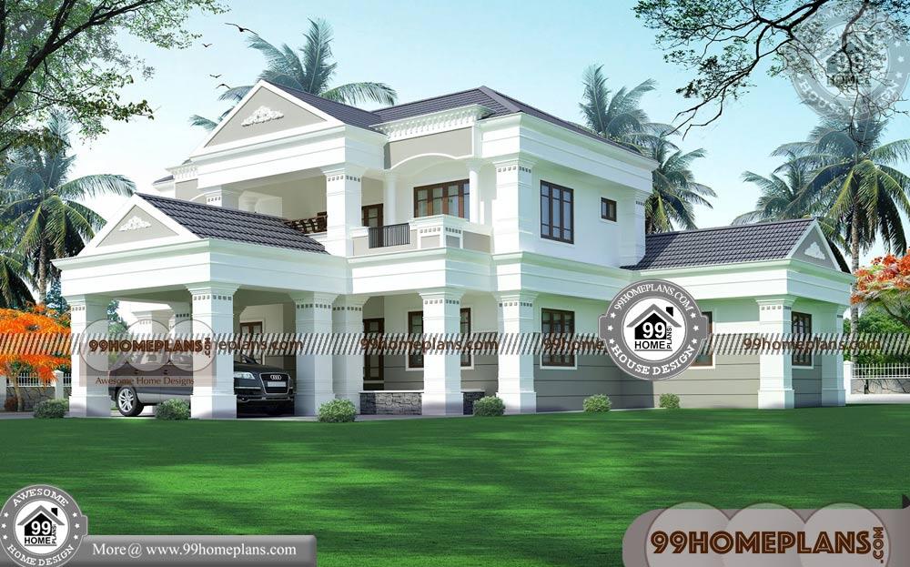 Bungalow Design Modern Home Floor Plans | 50+Double Storey House