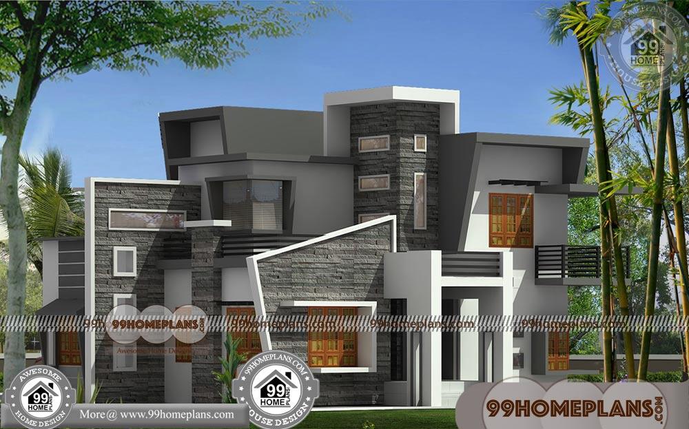 Contemporary House Two Floor Home Floor Plans 200+ Free Collections