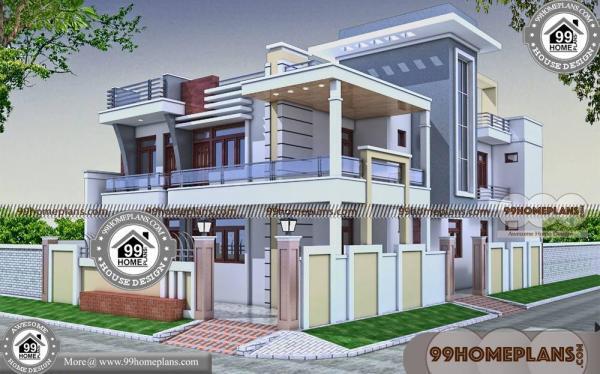 Corner Lot House Plans With Photos 60+ Latest Two Storey House Design
