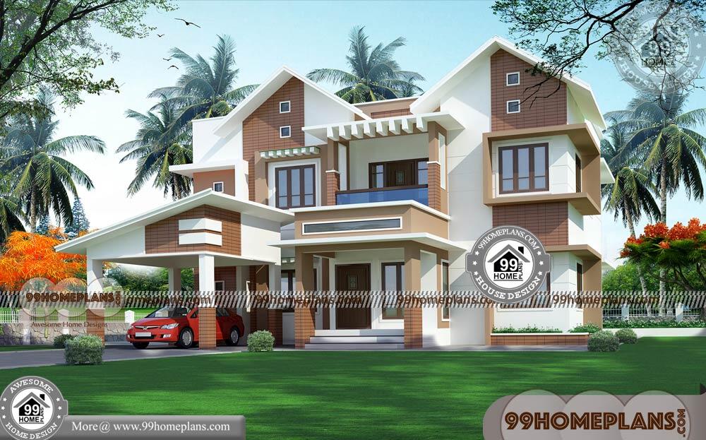 Design Floor Plans For House 60+ Contemporary 2 Storey House Designs