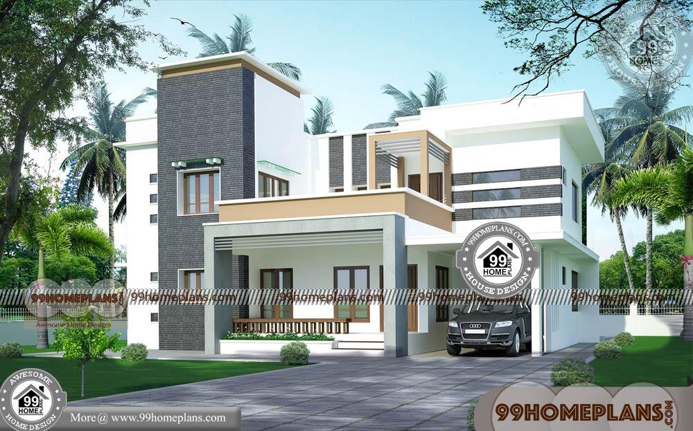 Design Home Floor Plans & 80+ Latest Two Storey House Design Plans