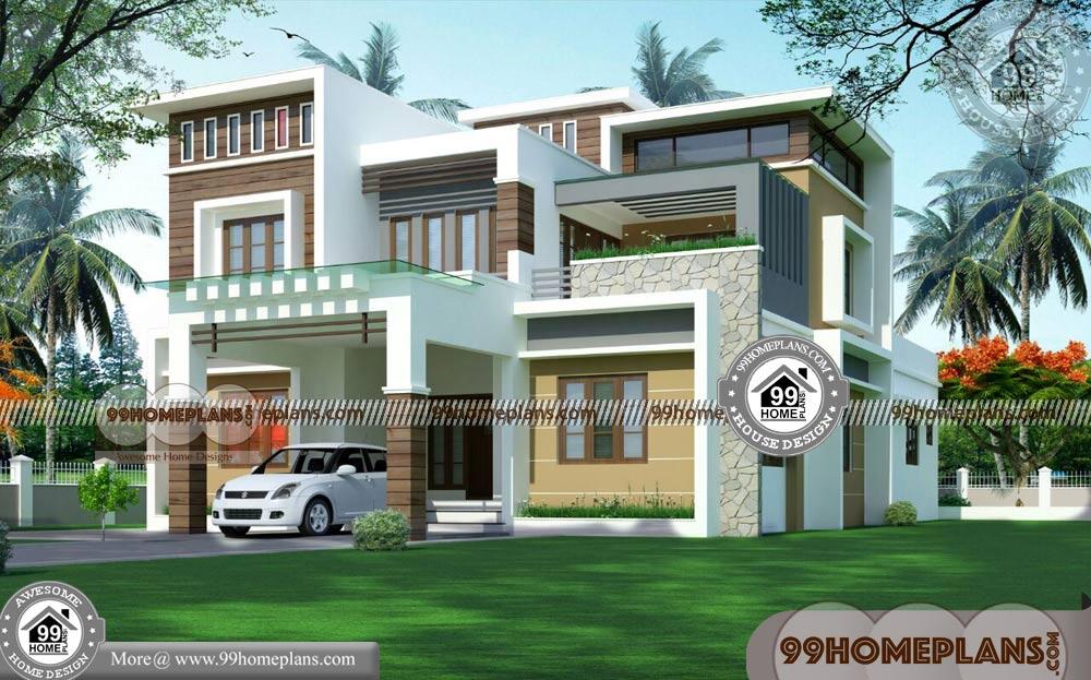 Dream Homes Plans & 90+ 2 Storey House Design Plans, Modern Ideas