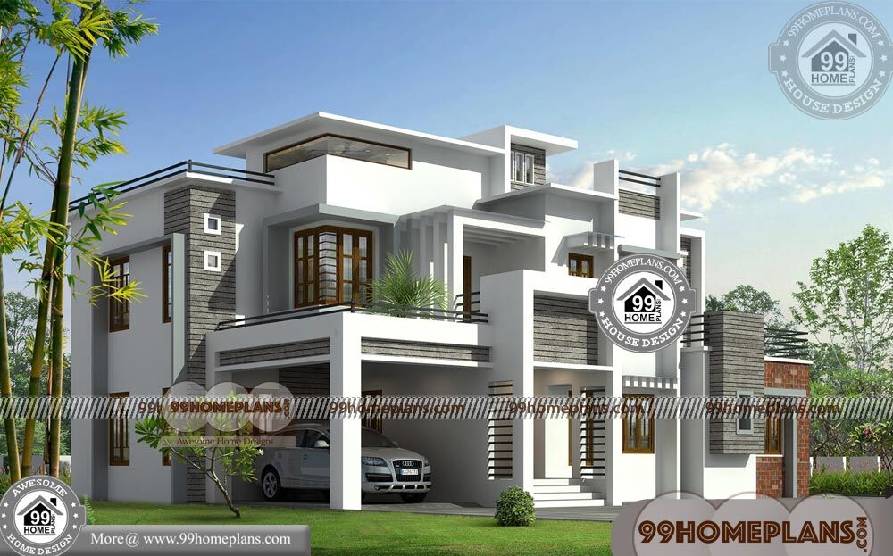 Free Indian Home Design Plans | 90+ Small Two Storey House Plans
