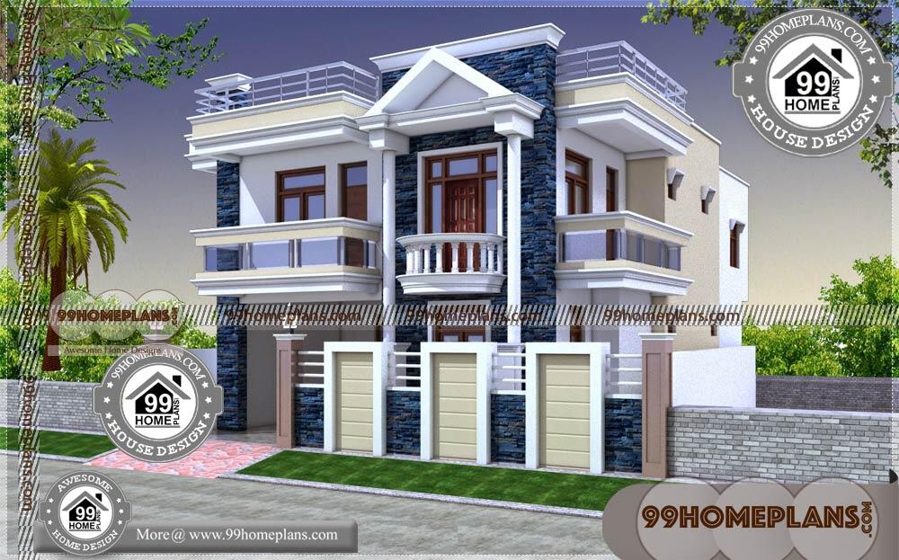 Home Design House Plans & 100+ Latest Two Storey House Design Plans