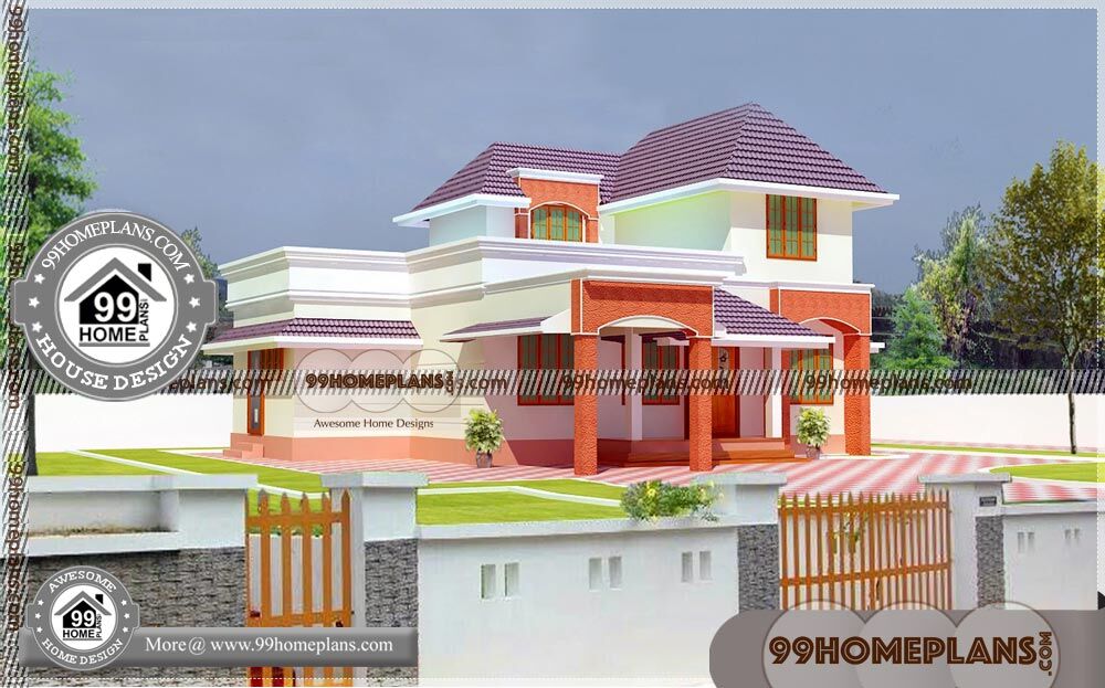 Home Front Elevation Ideas | 2 Story Modern House & Attractive Exteriors