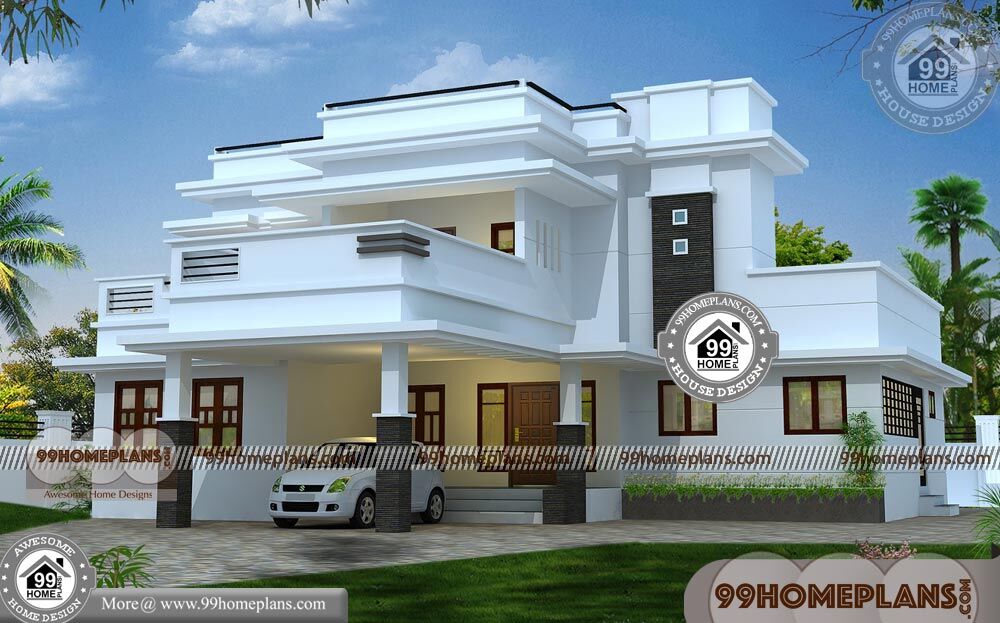 Home Plan Design Online & 80+ Small Double Storey House Designs